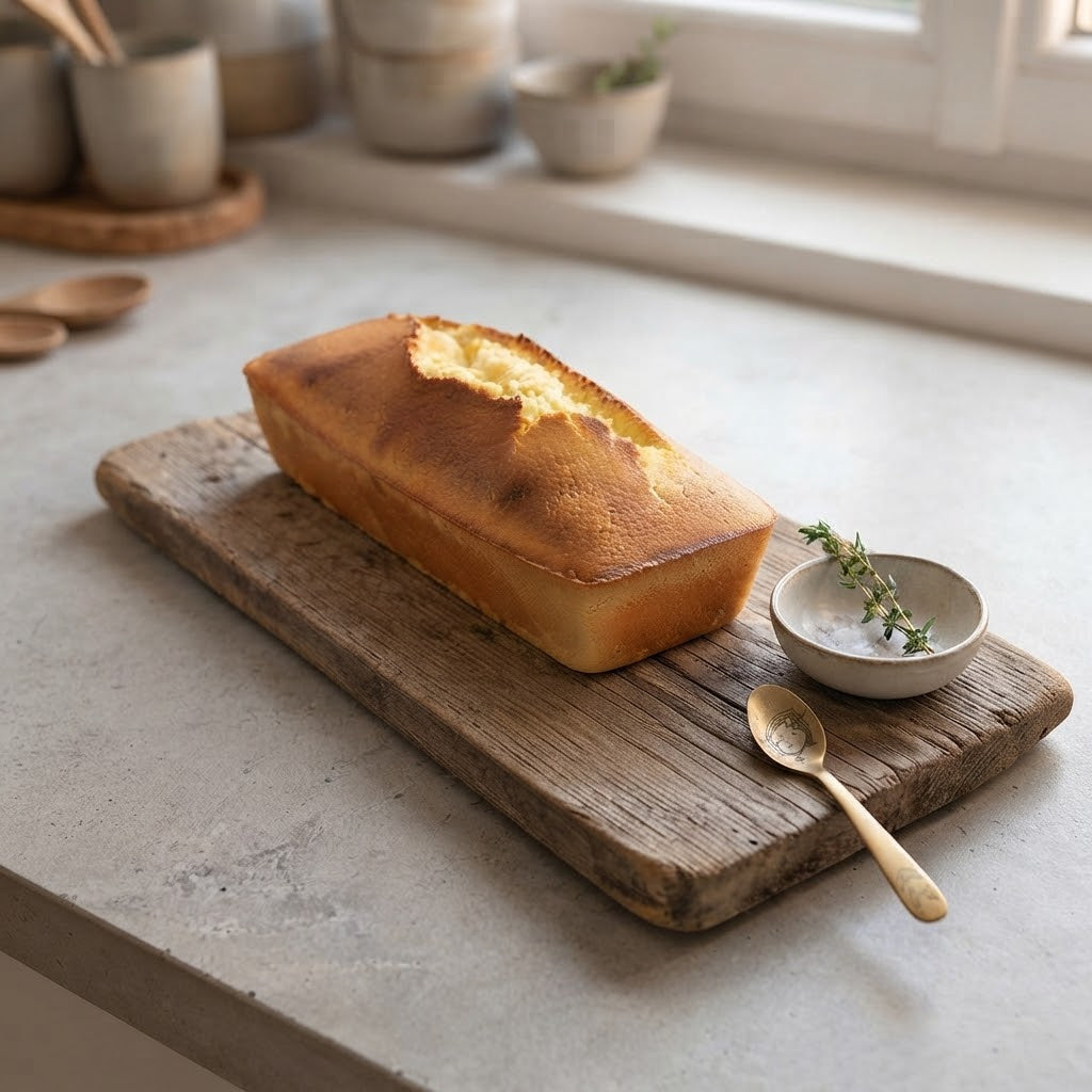cake nature sur une planche en bois facile à faire