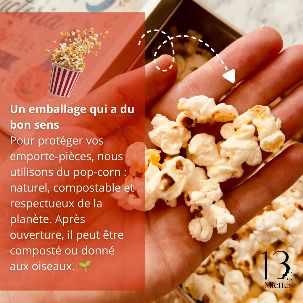 Boîte de Noël personnalisée avec 3 emporte-pièces à biscuits – Kit sablés de Noël avec emporte-pièce personnalisé