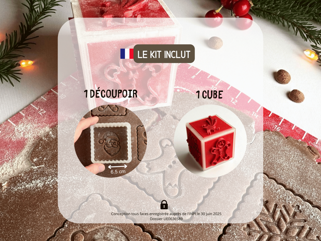 Emporte-pièce de noël Kub'kut carrément gourmand