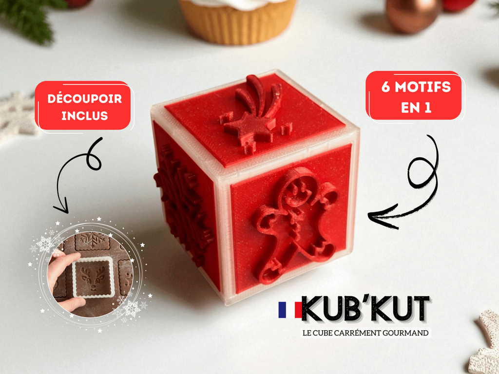 Emporte-pièce de noël Kub'kut carrément gourmand