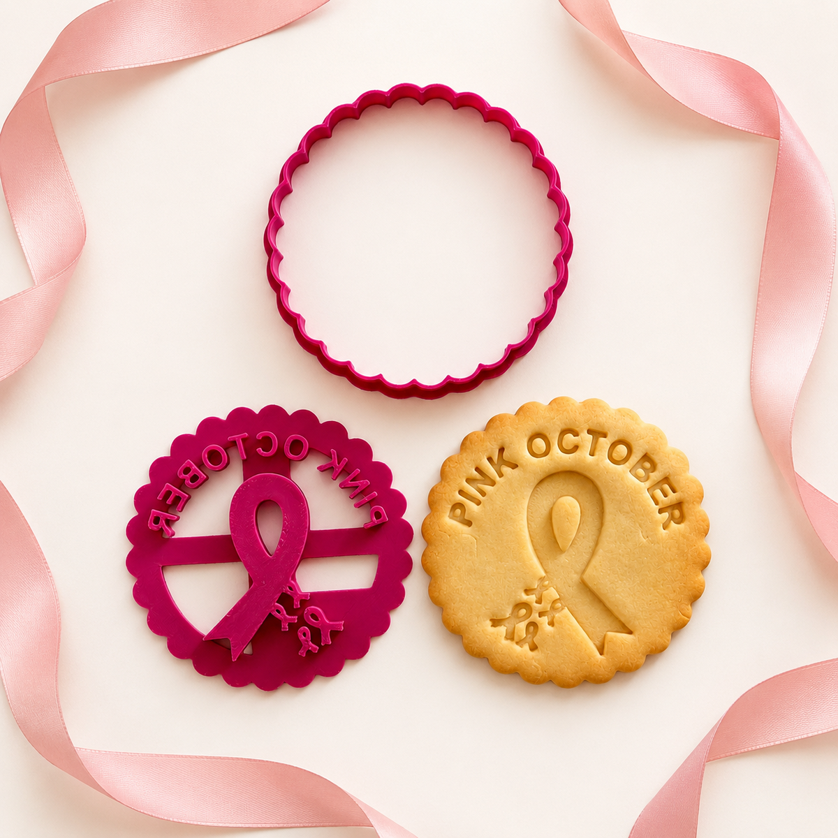 Emporte-pièce Octobre Rose Collection Solidaire
