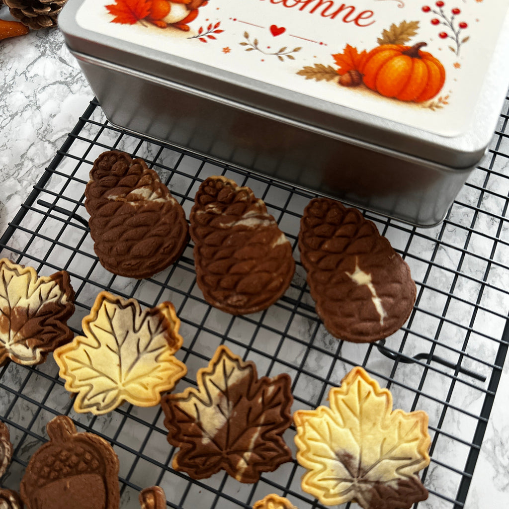 Kit emporte-pièces automnal biscuits d'automne