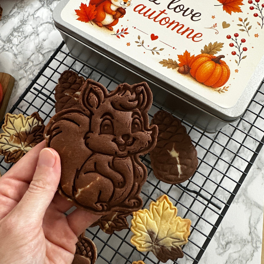 Kit emporte-pièces automnal biscuits d'automne