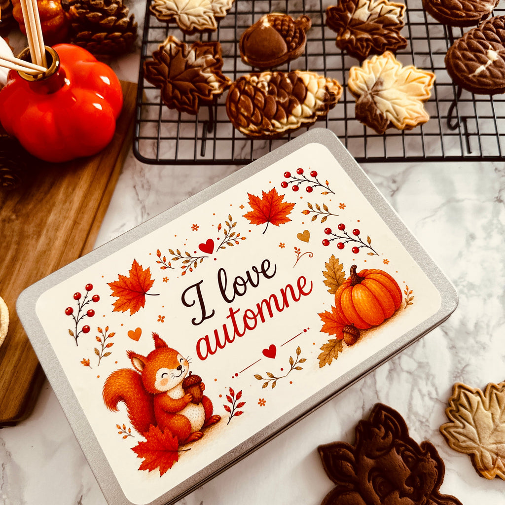Kit emporte-pièces automnal biscuits d'automne