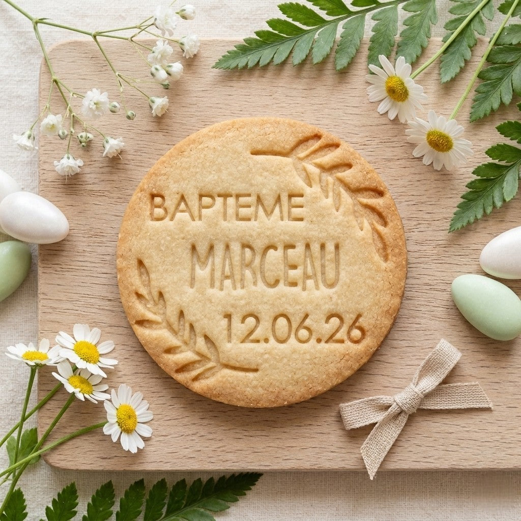 emporte-pièce baptêmepersonnalisé cadeaux invités