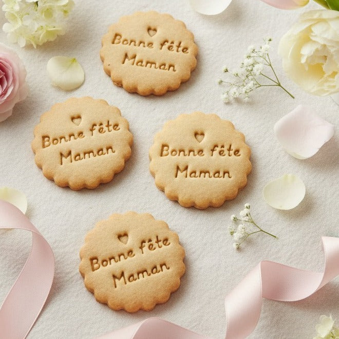Emporte-pièce bonne fête Maman cadeau pour fête des mères biscuits maman