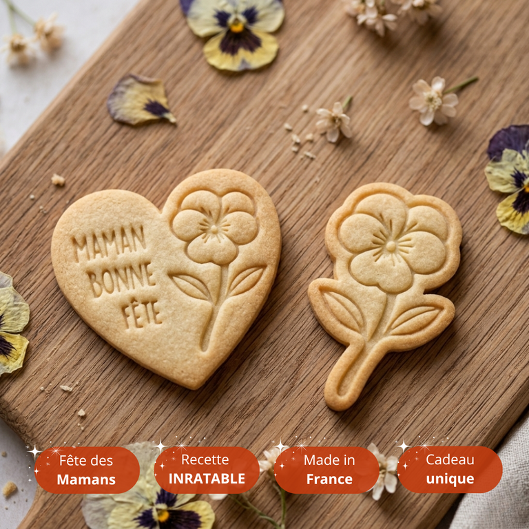 Emporte-pièces fête des mères cadeau pour maman kit fleurs
