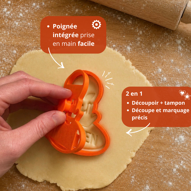 Emporte-pièce Alien Personnalisé avec Prénom – Biscuit Enfant – Style Rap Français / Culture Urbaine – Découpoir Pâtisserie 3D