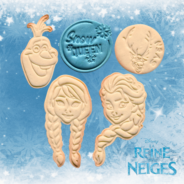 Emporte-pièces Reine des neiges