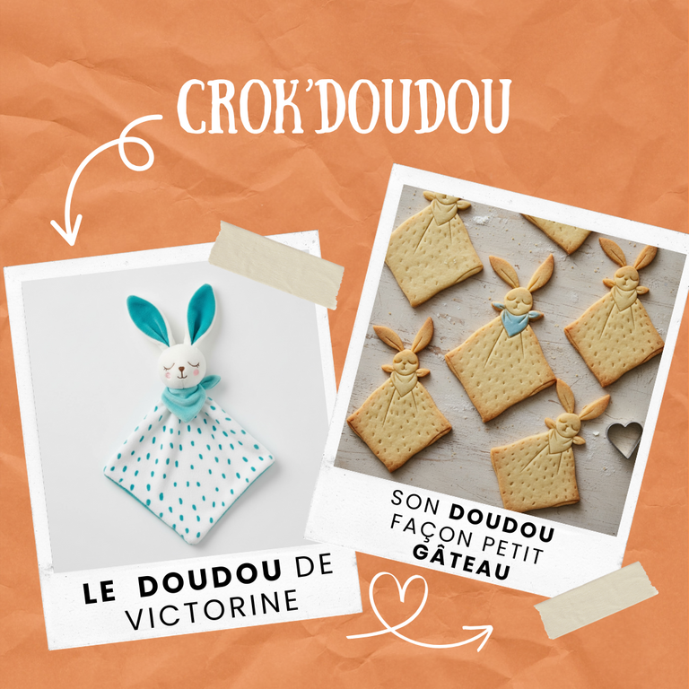 Emporte-pièce Doudou Personnalisé - Transformez son doudou en biscuits souvenirs – Cadeau Unique Enfant Goûter Anniversaire