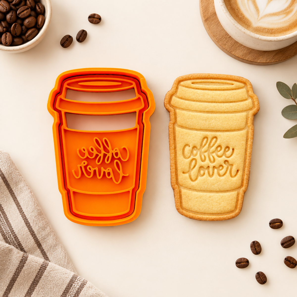 Emporte-pièce Coffee Lover – Gobelet à emporter