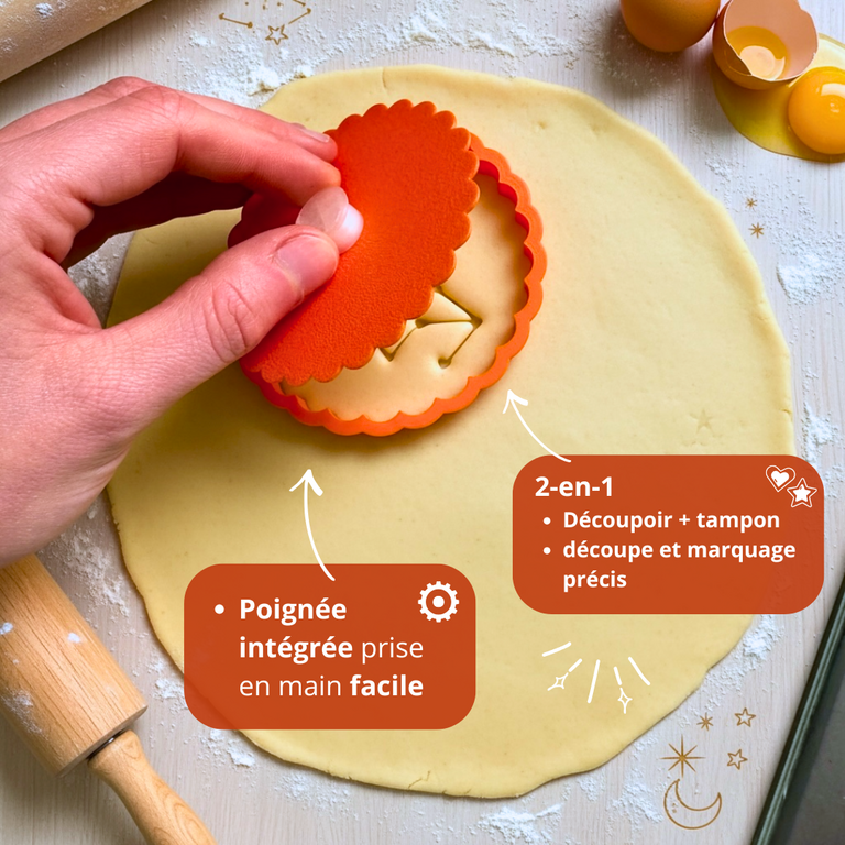 Emporte-pièce Papa je t’aime pour biscuits maison – Fête des Pères