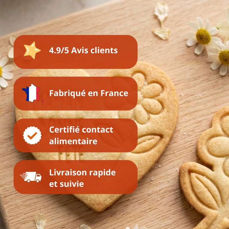 Emporte-pièces fête des mères cadeau pour maman kit fleurs