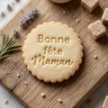 Emporte-pièce Bonne Fête Maman – biscuit fait maison