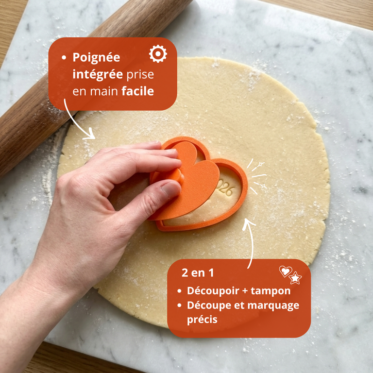 Emporte-pièces fête des mères cadeau pour maman kit fleurs