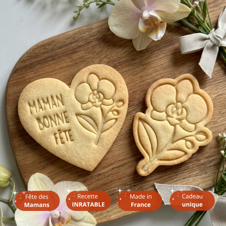 Emporte-pièces fête des mères cadeau pour maman kit fleurs