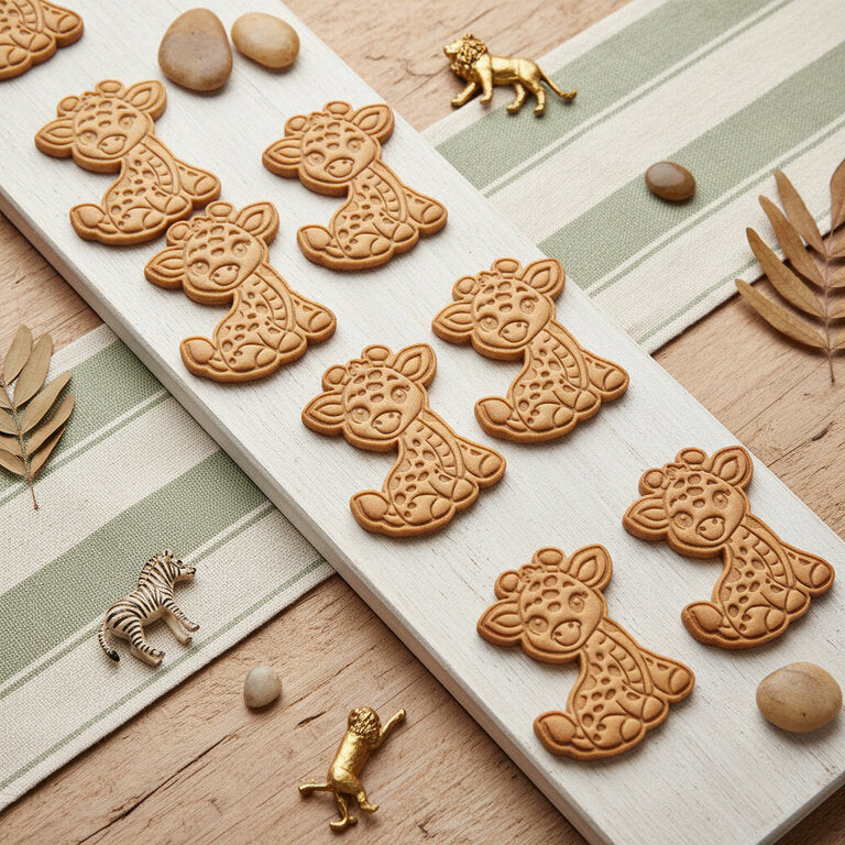 Emporte-pièce Girafe – biscuit animal savane pour enfants | activité pâtisserie ludique