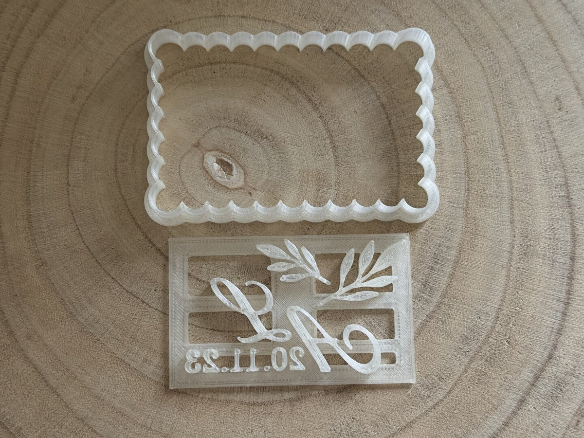 Emporte-Pièce mariage personnalisé cadeaux invités biscuits personnalisés