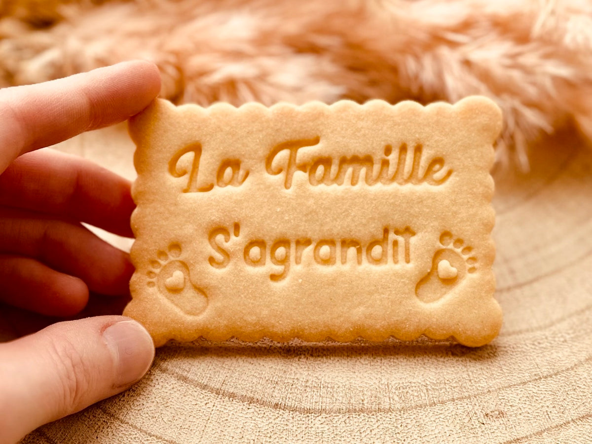 Emporte-pièce petit beurre La famille s'agrandit
