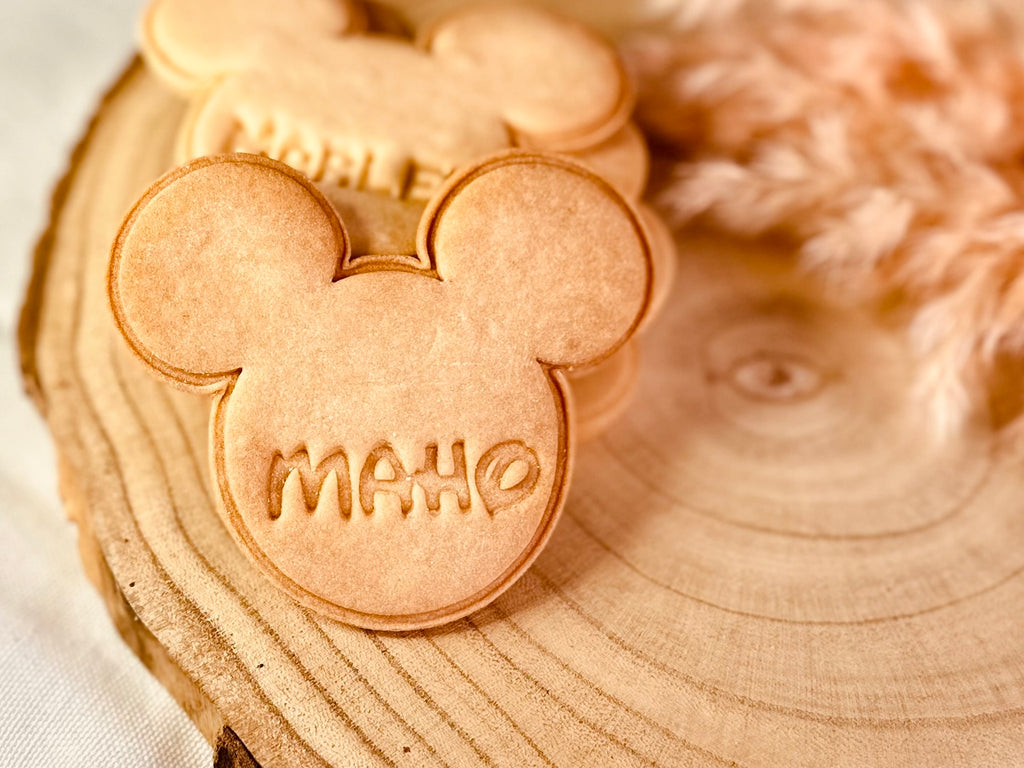 Emporte-pièce Minnie & Mickey personnalisé