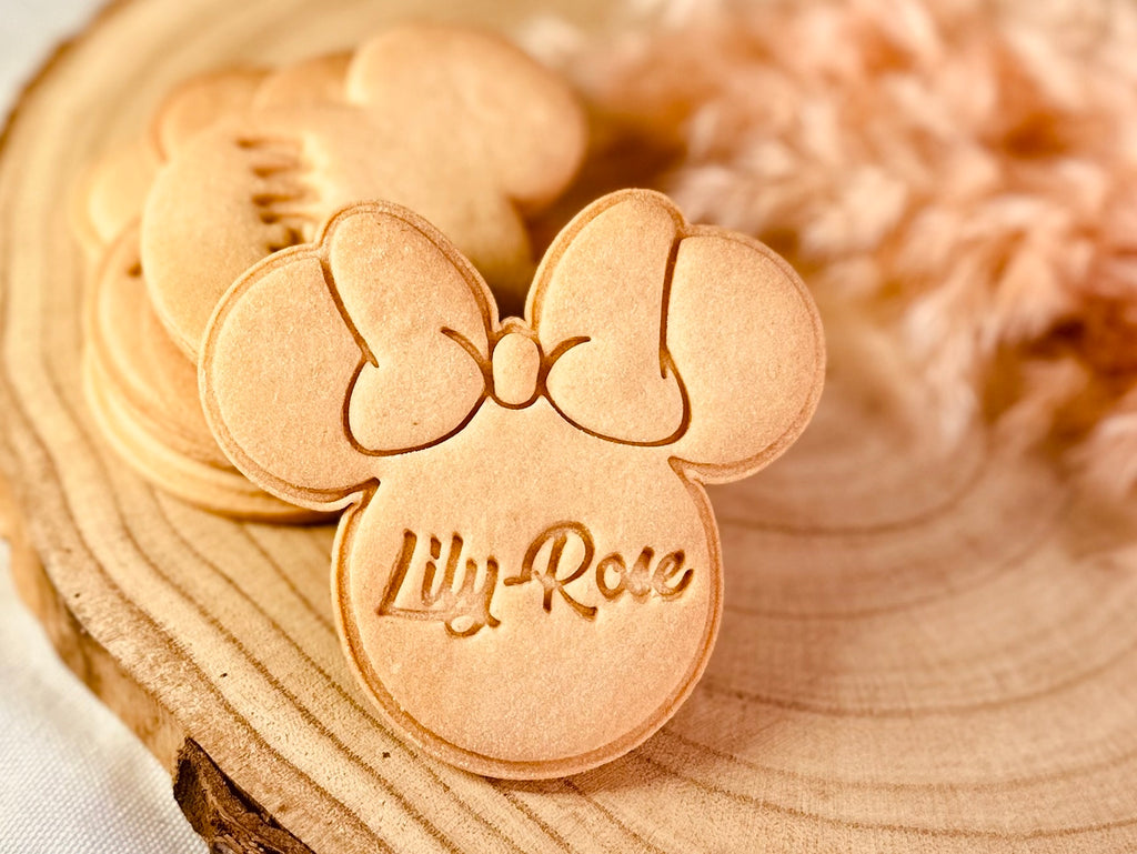 Emporte-pièce Minnie & Mickey personnalisé