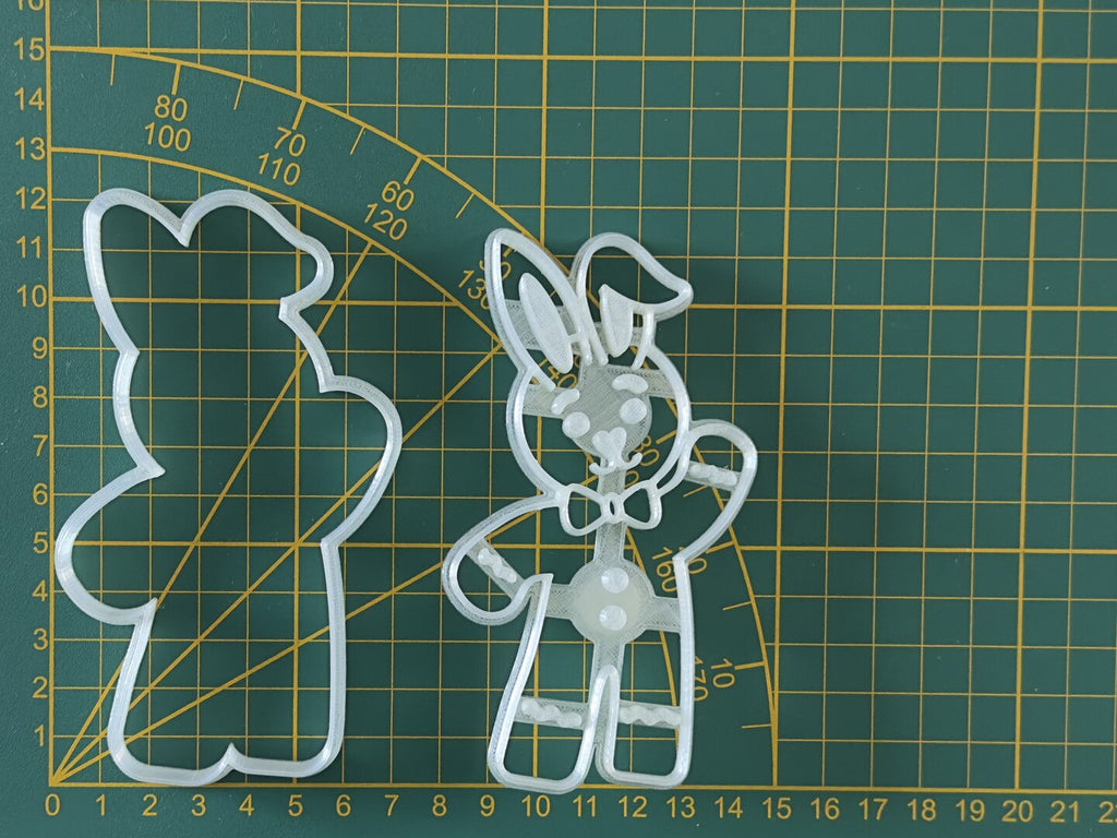 Emporte-pièce bonhomme pain d'épices version lapin de pâques