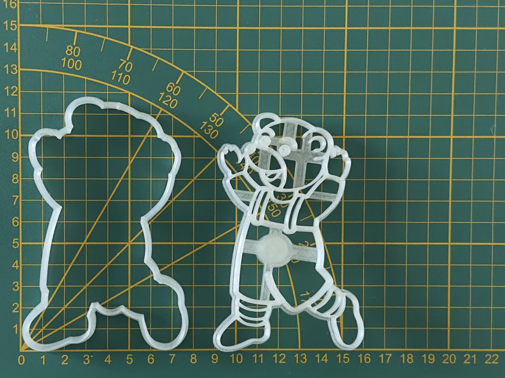 Emporte-pièce Ours Brun Dessin Animé – Biscuit & Pâtisserie Créative