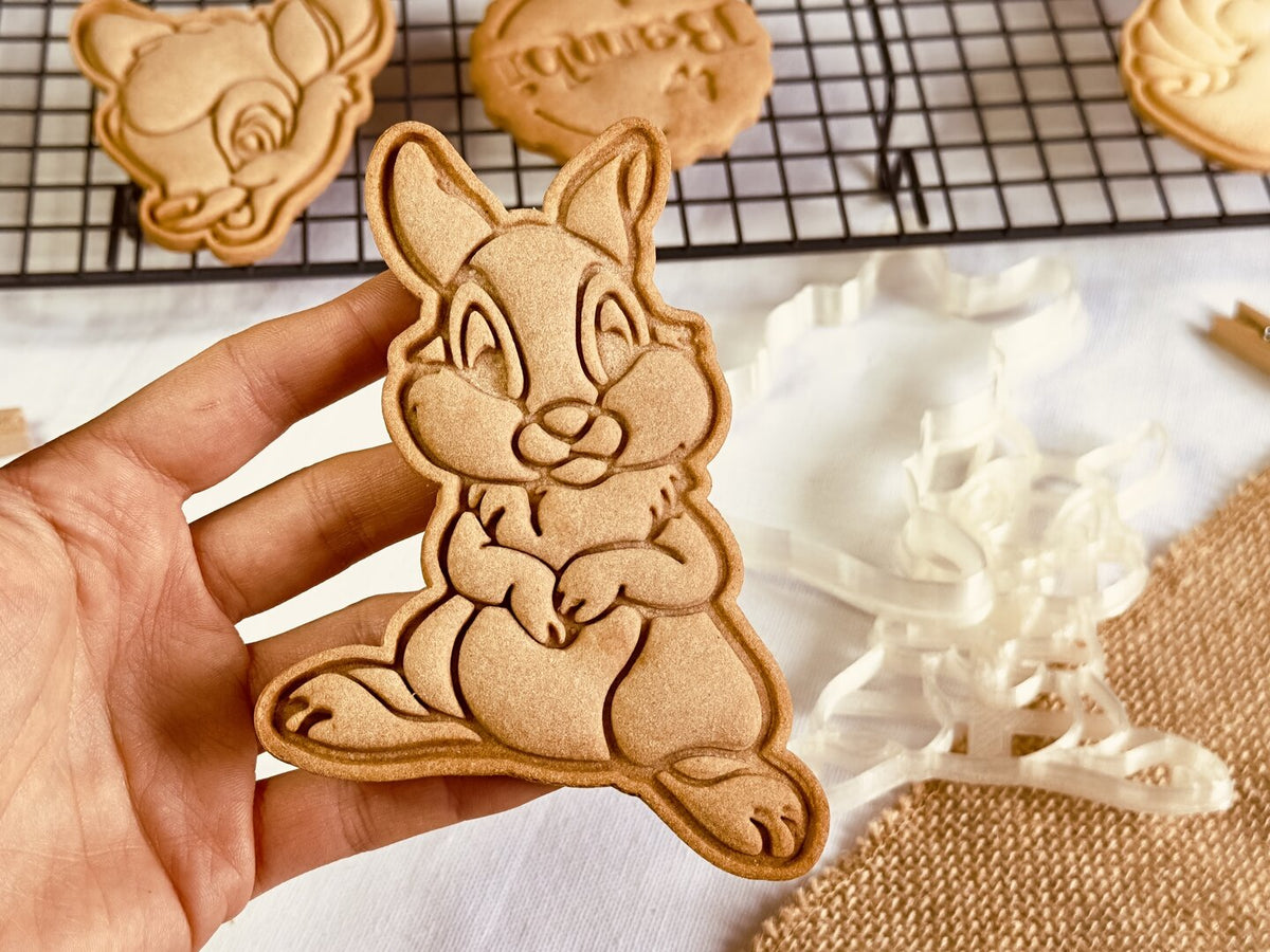 Emporte-pièces Panpan et Bambi goûter enfants anniversaire