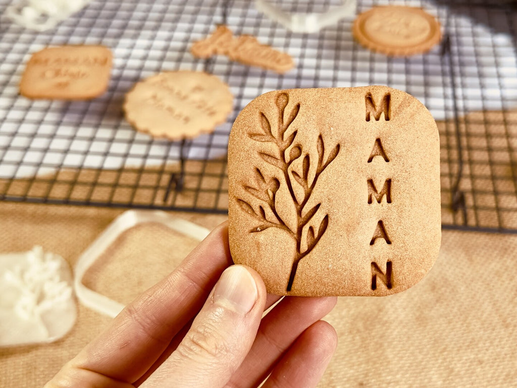 Emporte-pièce Maman cadeau pour fête des mères biscuits maman