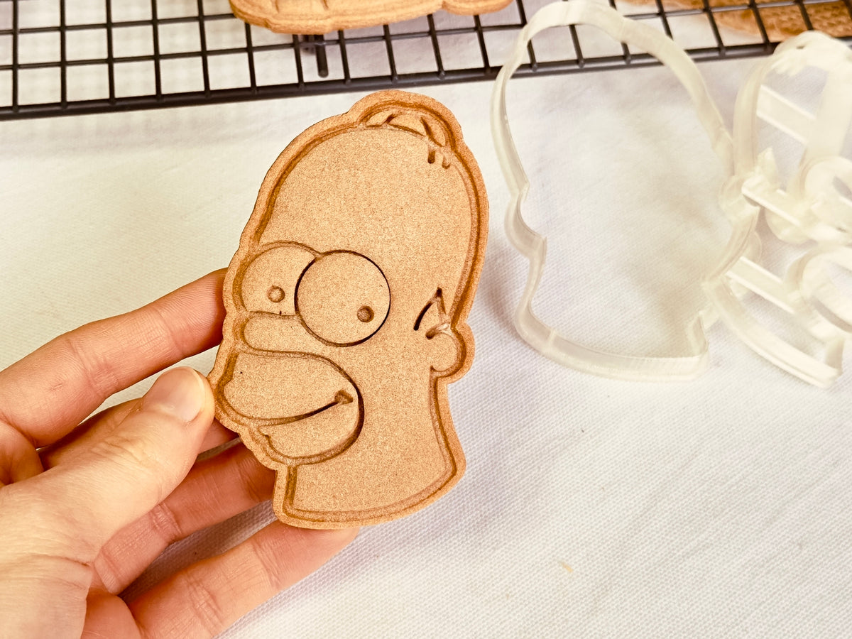 Emporte-pièces Les Simpsons – Homer, Bart, Lisa, Maggie, Krusty & Logo