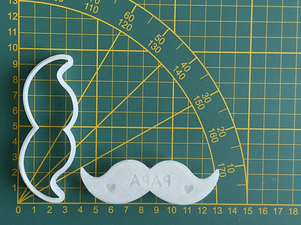 Emporte-pièce Fête des Pères Moustache Cadeau Papa