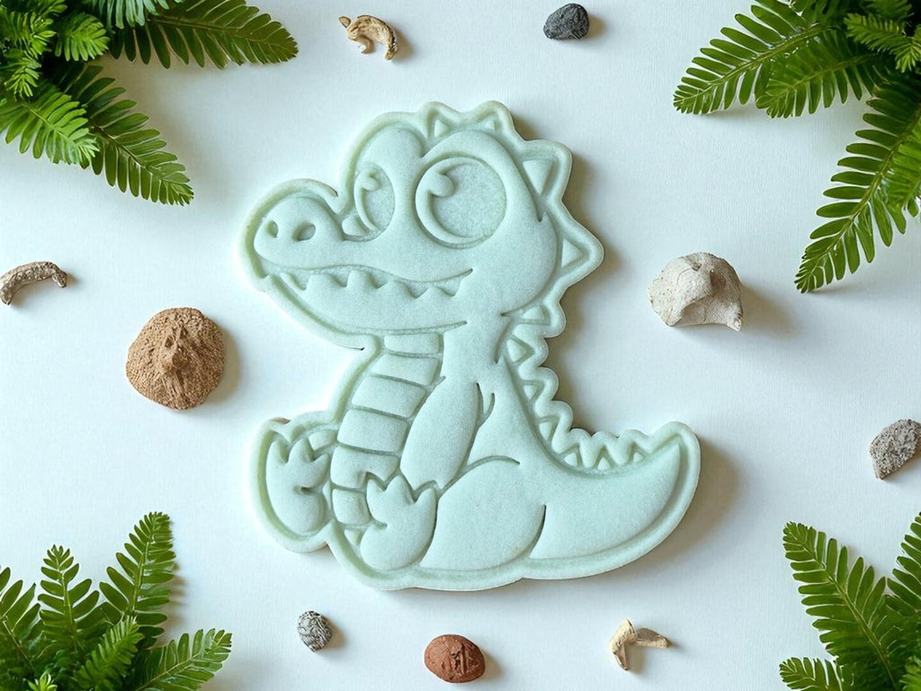 Emporte-pièce crocodile biscuit pour anniversaire à thème ou goûter