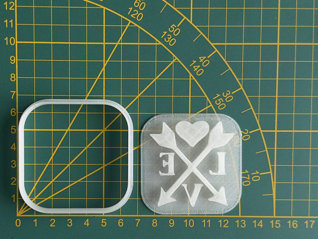Emporte-pièce saint valentin ❤ déclaration d'amour sucré