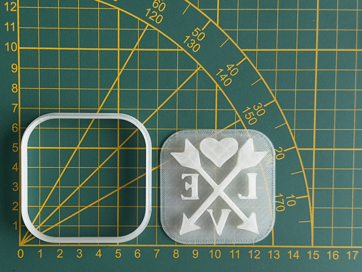 Emporte-pièce saint valentin ❤ déclaration d'amour sucré