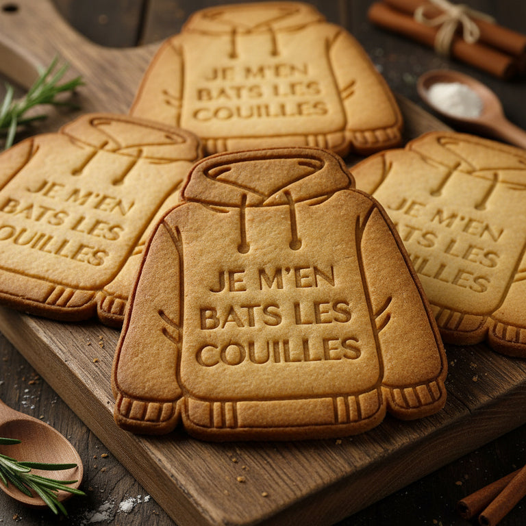Emporte-pièce Sweat à message drôle – Pour biscuits et décorations originales