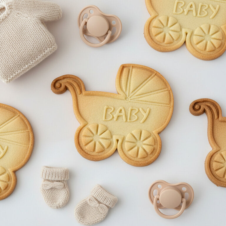 Emporte-pièce Landau baby shower cadeau annonce grossesse