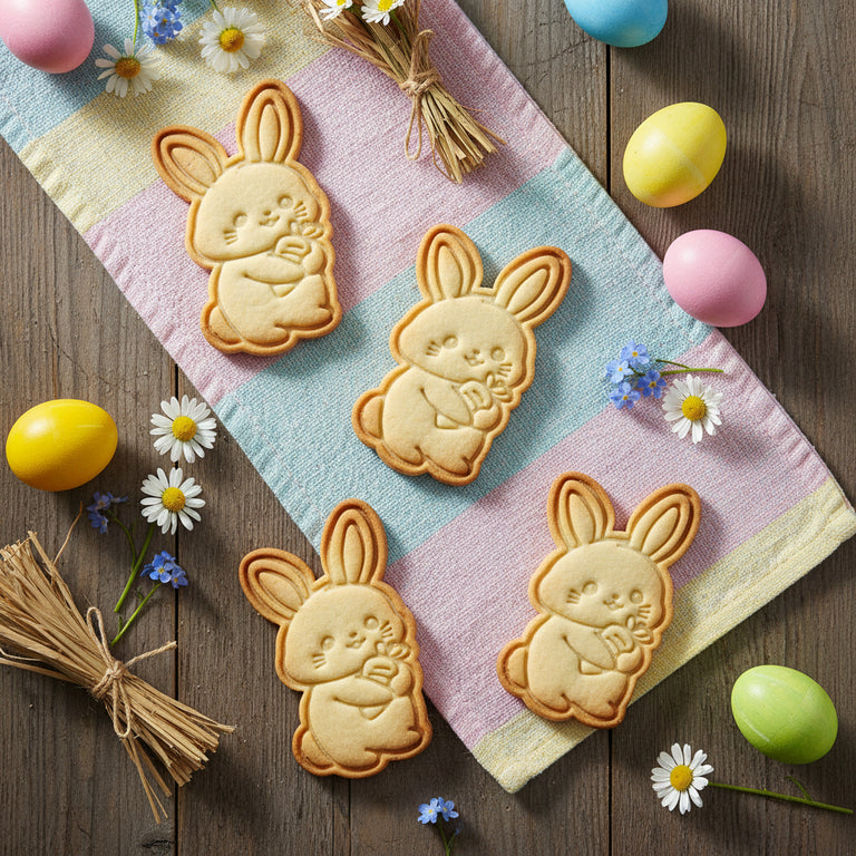 Emporte-pièce lapin avec sa carotte