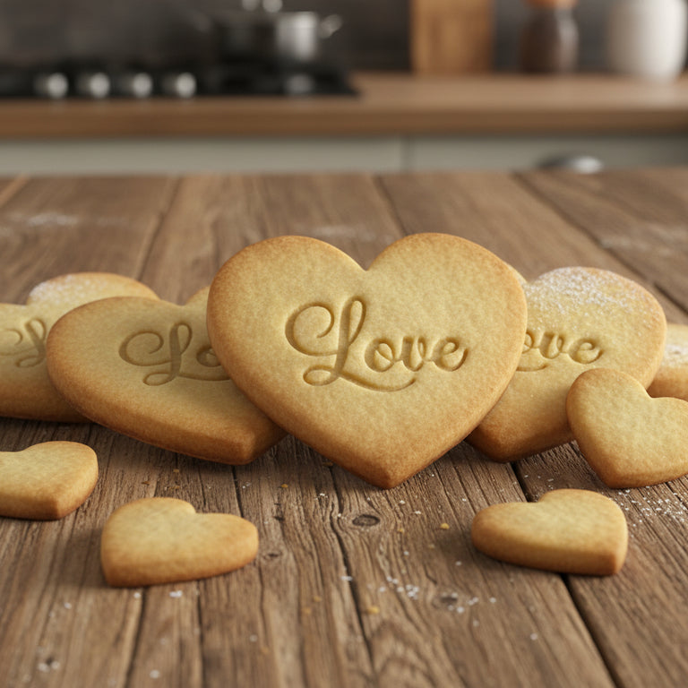 Emporte-pièce cœur Love – Biscuits Saint-Valentin ❤️