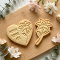 Emporte-pièces fête des mères cadeau pour maman kit fleurs