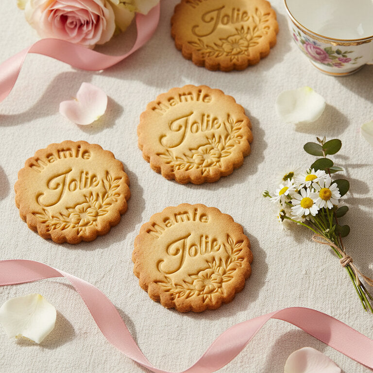 Emporte-pièce Mamie ou Maman jolie – biscuit fait maison cadeau fête des mères