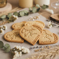 Emporte-Pièce mariage personnalisé en forme de cœur cadeaux invités biscuits personnalisés