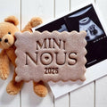 Emporte-pièce Annonce Grossesse Mini nous – Biscuit Petit Beurre Personnalisé
