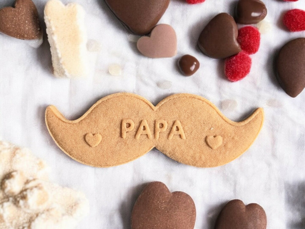 Emporte-pièce Fête des Pères Moustache Cadeau Papa