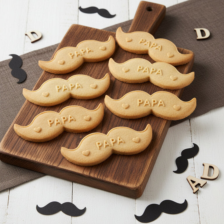 Emporte-pièce Fête des Pères Moustache Cadeau Papa