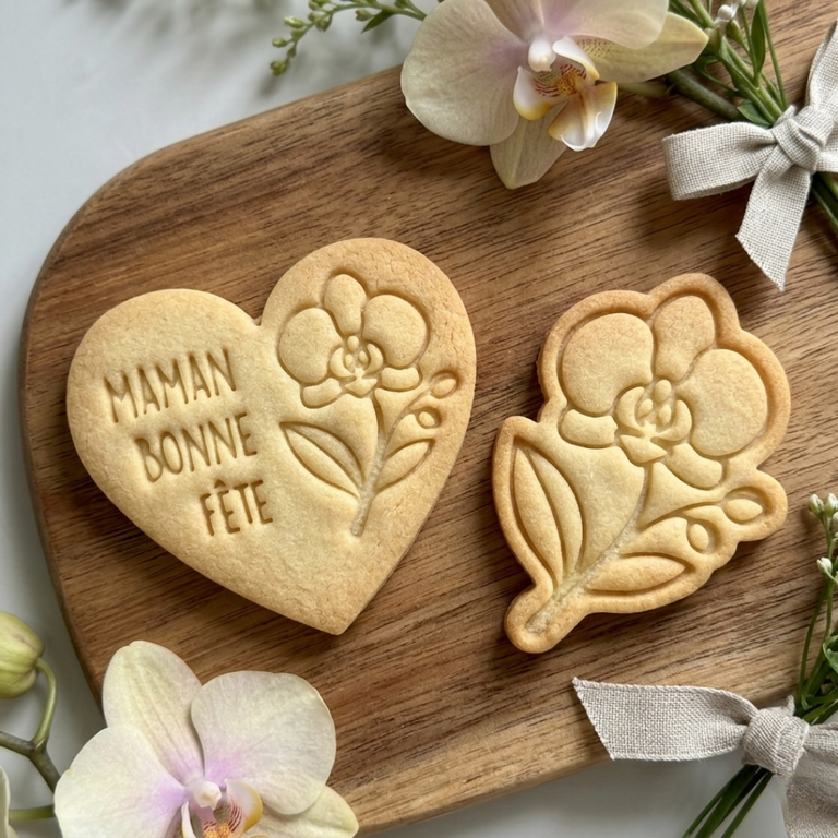 Emporte-pièces fête des mères cadeau pour maman kit fleurs