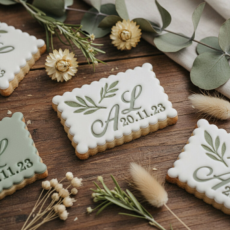 Emporte-Pièce mariage personnalisé cadeaux invités biscuits personnalisés