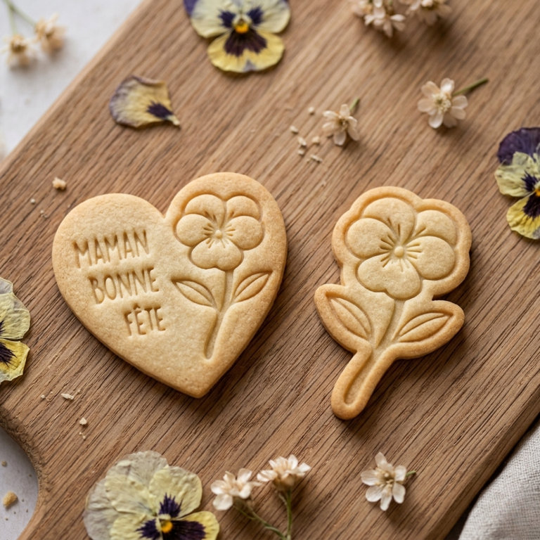 Emporte-pièces fête des mères cadeau pour maman kit fleurs