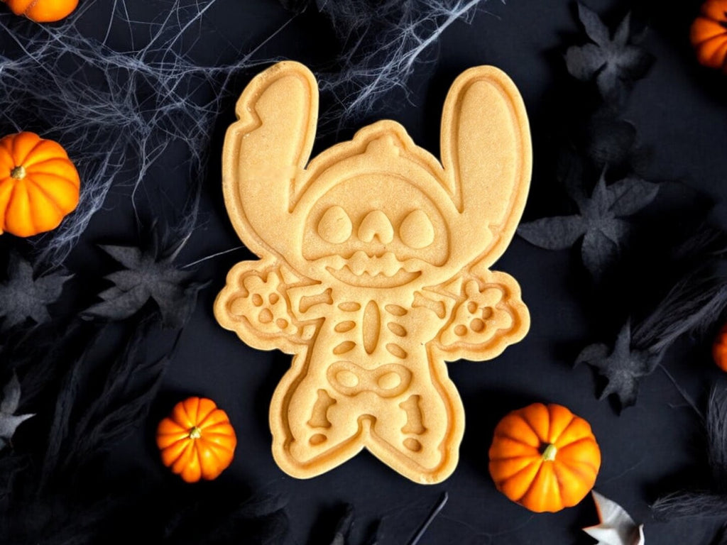 Emporte-pièce Stitch halloween Squelette