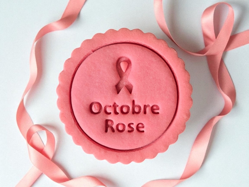 Ausstechform Rosa Oktober für solidarische Kekse