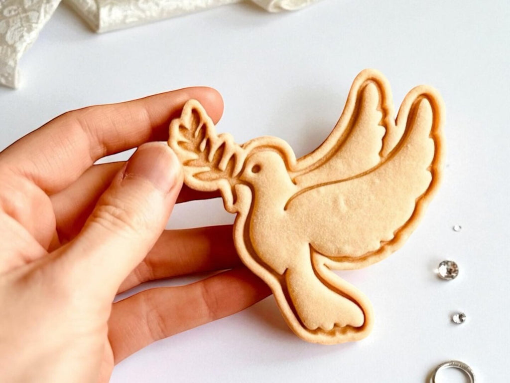 Emporte-pièce colombe cadeaux pour invités pour baptême communion mariage
